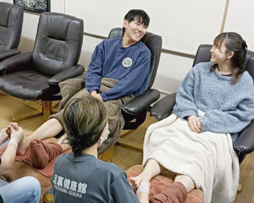 横浜中華街 足つぼマッサージ 足裏健康館